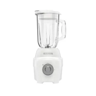 [DTF-BD00447] Black + Decker licuadora 2 veloc 700w vidrio 1.25L ice crush blanca - BL0876-0WDLA
