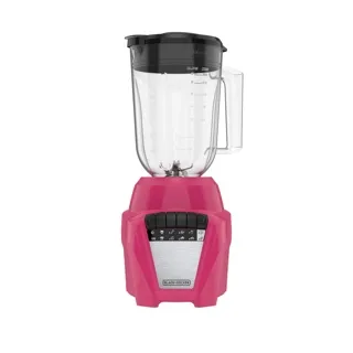 Black + Decker licuadora 8 veloc 700W vaso plast 1.65L ice crush Rosa - BL0877-1PDLA