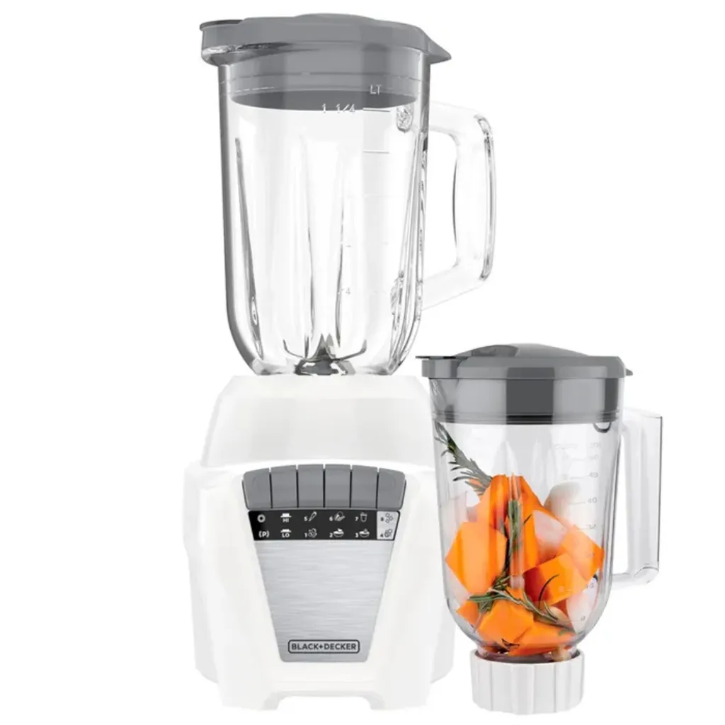[DTF-BD00310] Black + Decker licuadora 1.25 lt color blanca - BL0876-3WDLA