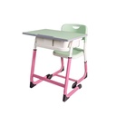 Pupitre escolar ajustable en polipropileno