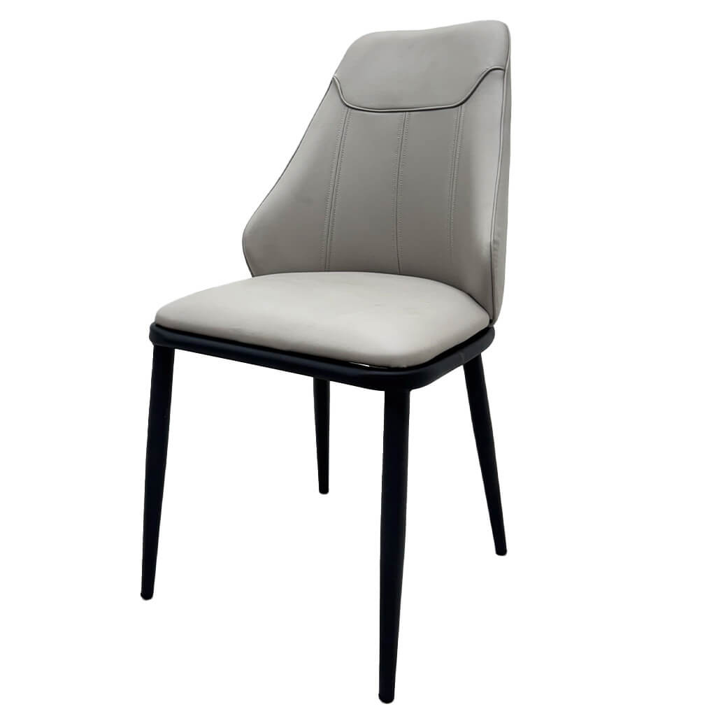 [TK-SI-59] SILLA COMEDOR VINILO BEIGE