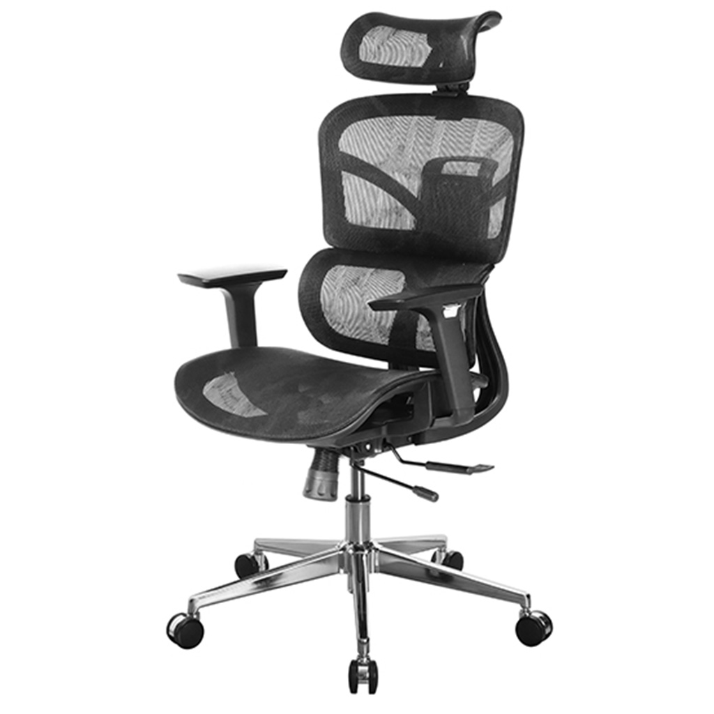 Silla Ergonomica en malla Negra