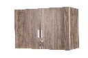 Mueble Aéreo de Oficina con 2 Puertas