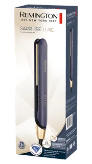 [DTF-BD00437] Remington alisadora cabello ceramica infusion zafiro 1" Sapphire Luxe azul S5805-110F
