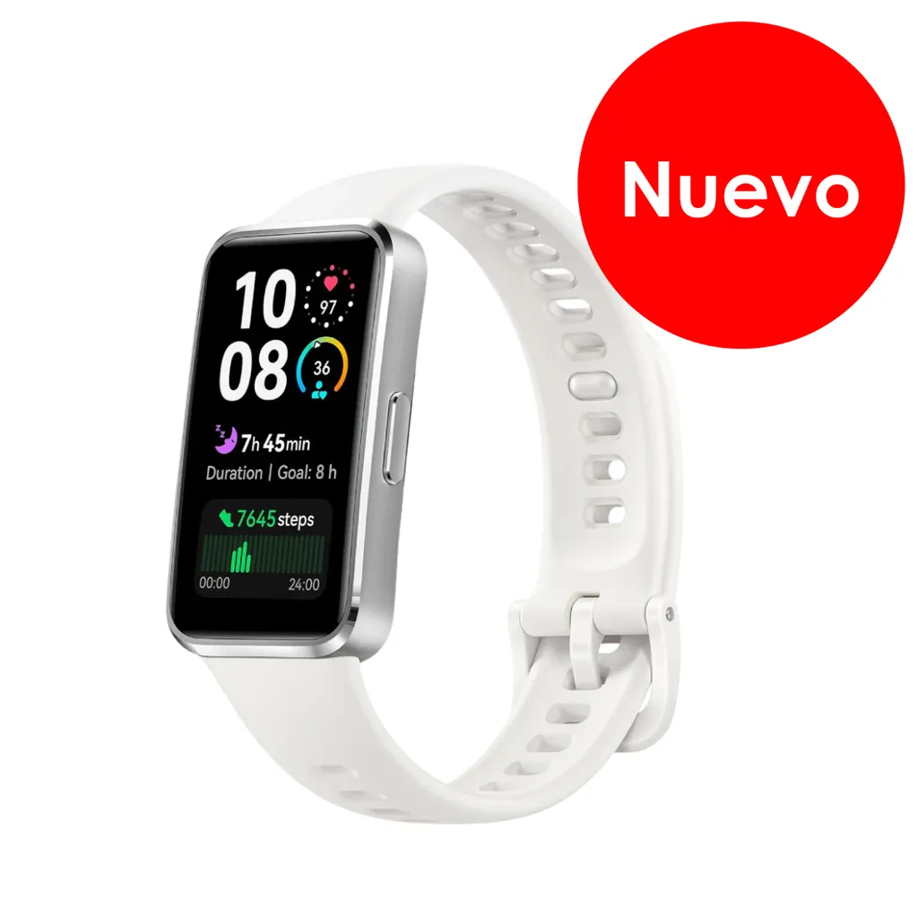 [DTF-HU00112] Huawei Band 10 cuerpo metálico blanco 55020EKX