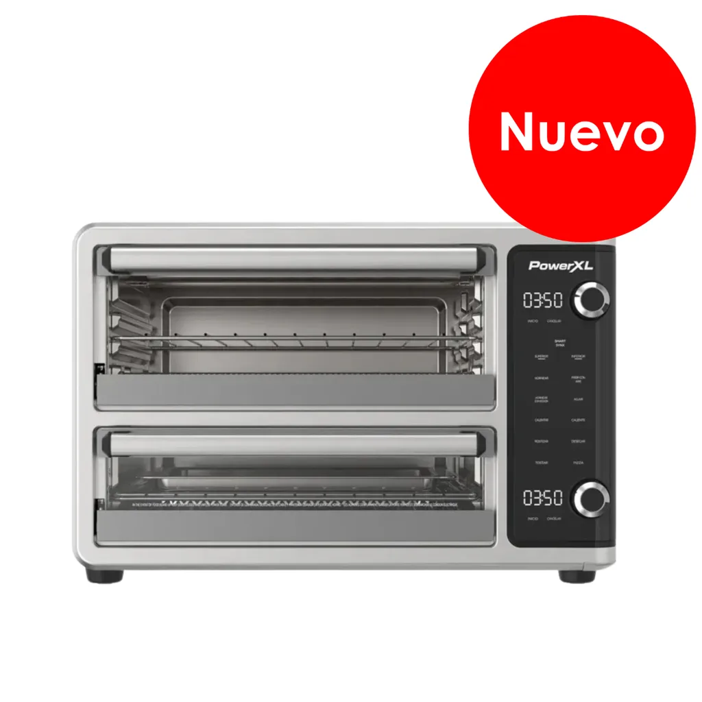Power XL Doble horno y freidora Aire SMARTSYNX™, TO67D5-1SPLA