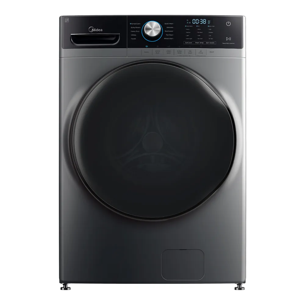 Midea Lavadora Carga frontal de 21 kg Plateado MH04W45/S-CA