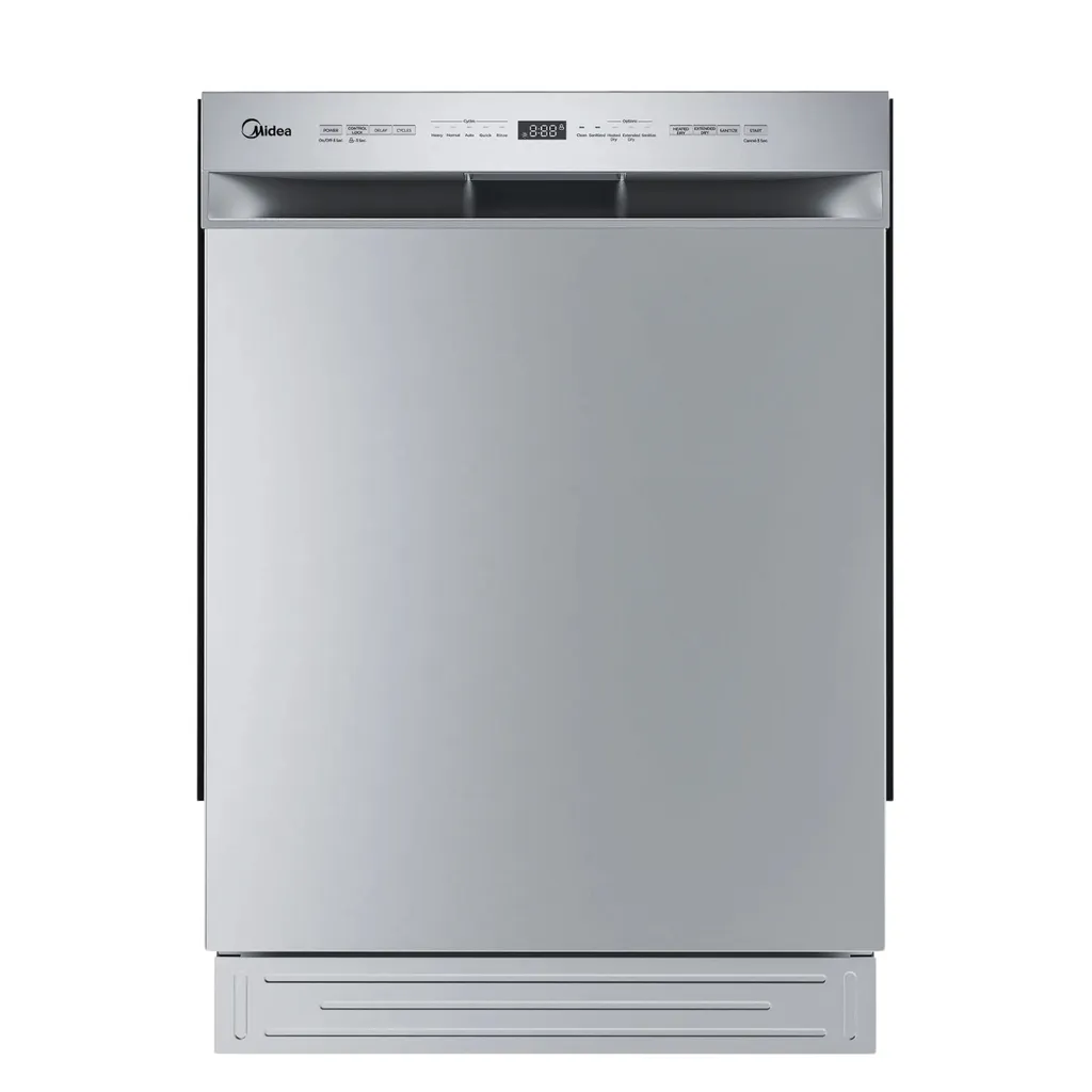 [DTF-MD00120] Midea Lavavajillas Empotrable Color Plateado MDWPS1401KSS
