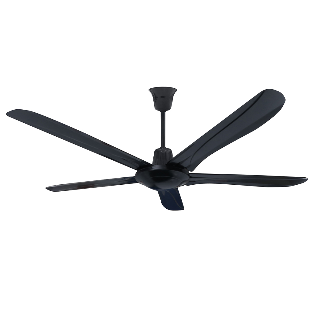 [TK-VT-57] VENTILADOR INDUSTRIAL 95W NEGRO 5 ASPAS 56" IRADI