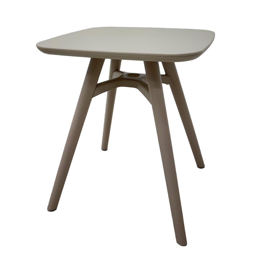 MESA PLASTICA 71CMX71CMX74.5CM TAUPE