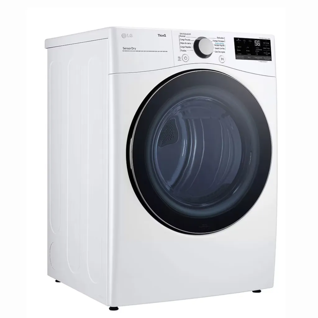 LG Secadora Gas 22 kg color Blanco DF22WV2R