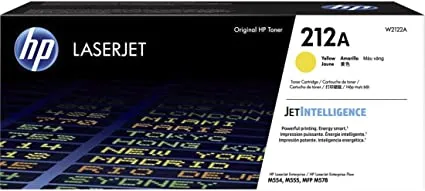 HP toner #212a amarillo W2122A