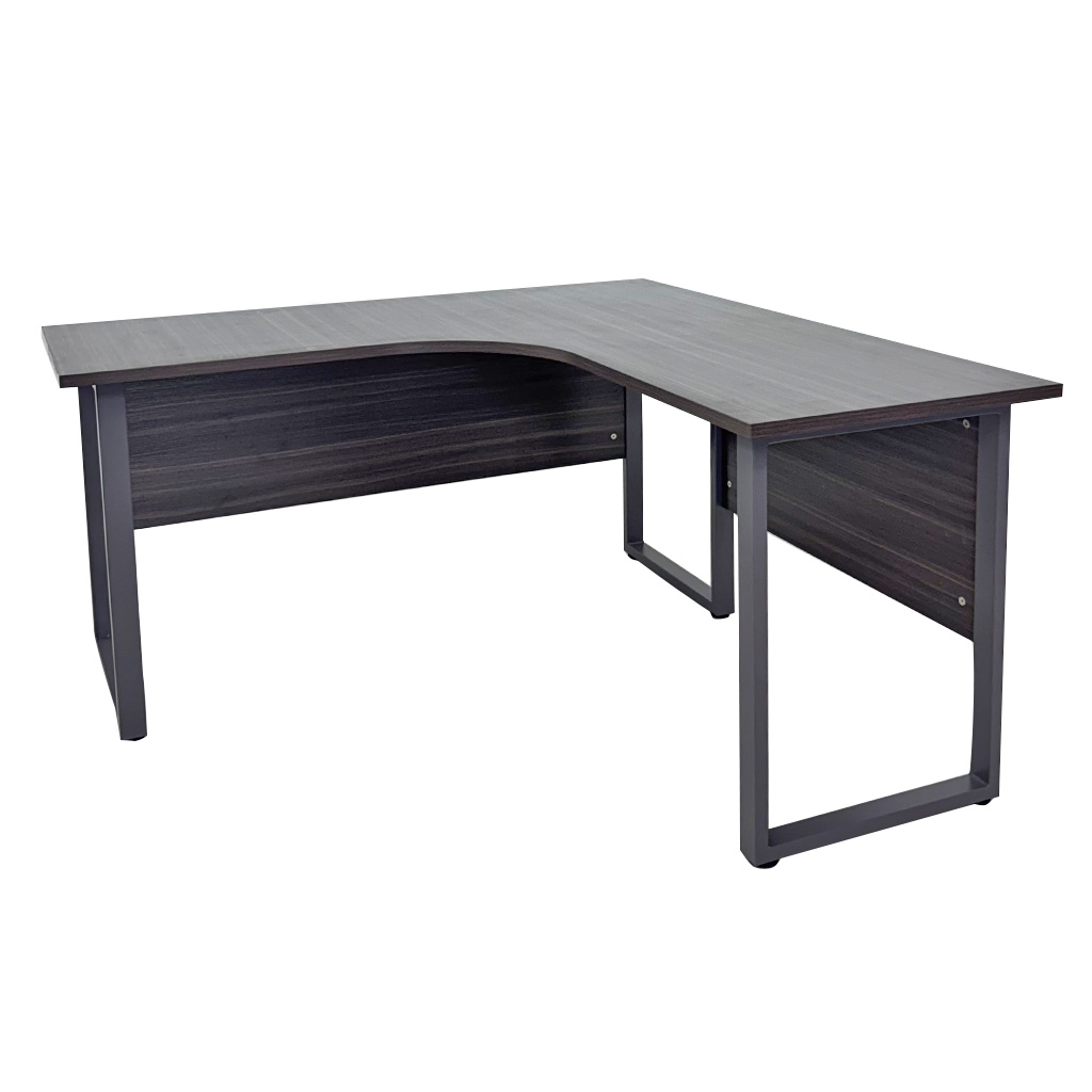 ESCRITORIO L METAL+MELAMINA 150CMX150CMX75CM