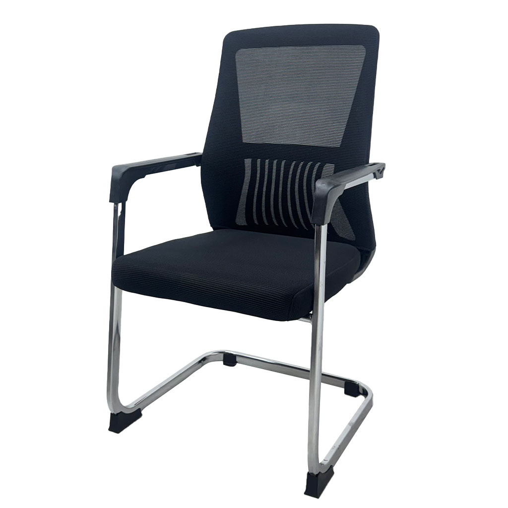 [TK-SI-83] Silla de espera en malla negra