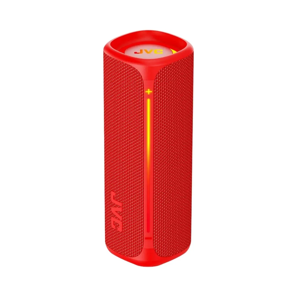 JVC audio portable bluetooth 5.4 45W 20W RMS / Bluetooth luces de ambiente color rojo - XS-KY3115R