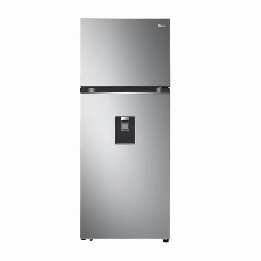 [DTF-LG00008] LG Refrigerador Top Freezer 14 pies color Plateado con dispensador de agua VT38WPP