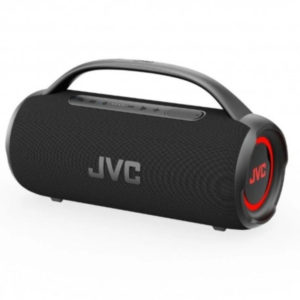 JVC audio portable boombox bluetooth 50W con anillo RGB resistente al agua IPX6 - XS-KY5215B
