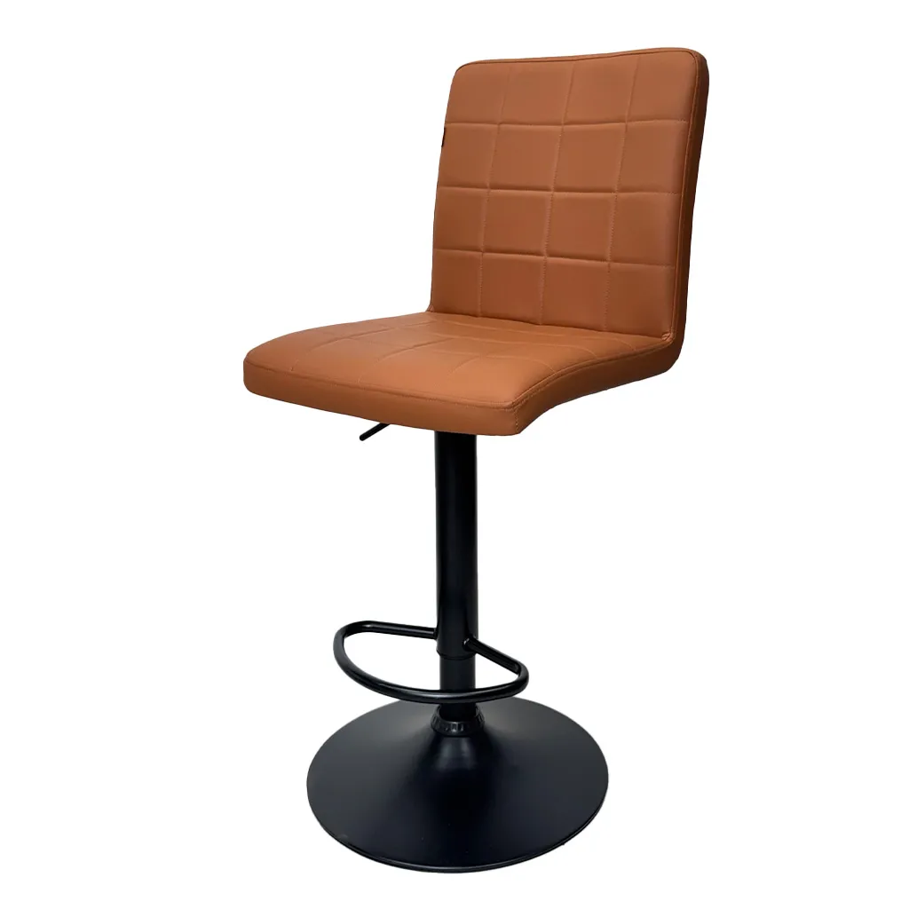 [TK-SI-89] SILLA BAR VINILO ANTIRAYAUDRA TERRACOTA