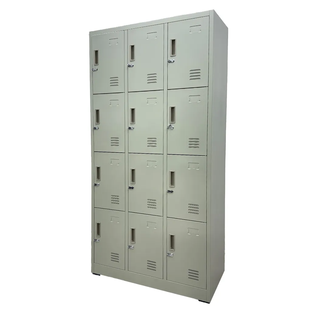 LOCKER 12 COMPARTIMENTOS BEIGE
