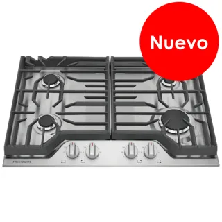 [DTF-FG00119] Frigidaire Plantilla De gas empotrable de 30" 4 quemadores Acero inoxidable FCCG3027AS