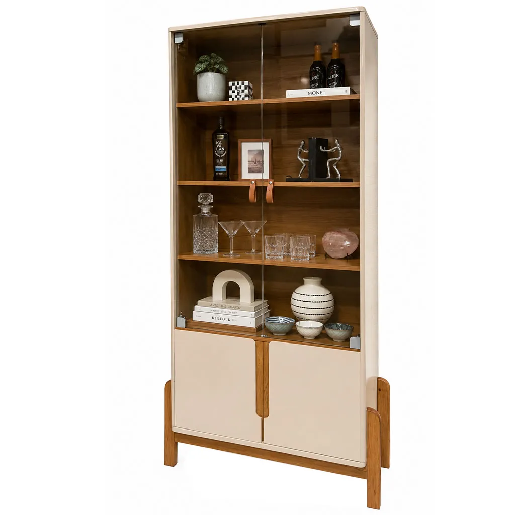 VITRINA 83CM OFF WHITE