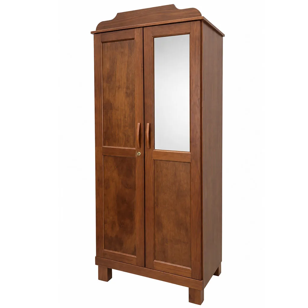 [TK-1293C] ROPERO 2 PUERTAS MDF+PINO