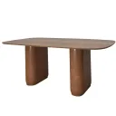 MESA COMEDOR 184CM CARAMELO CANELA