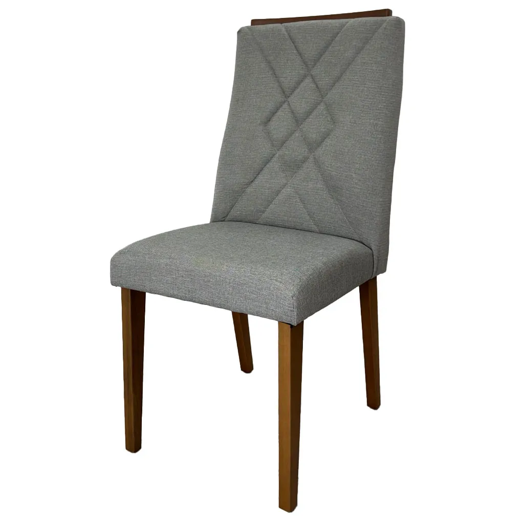 SILLA COMEDOR MADERA GRIS
