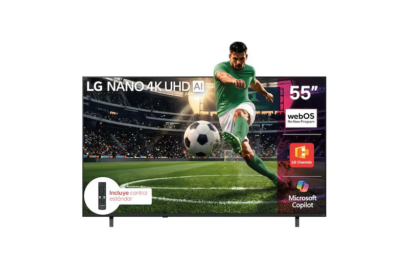 [DTF-LG00064] LG Televisor 55" UHD 4K Nano Smart TV 55NU850BPSA