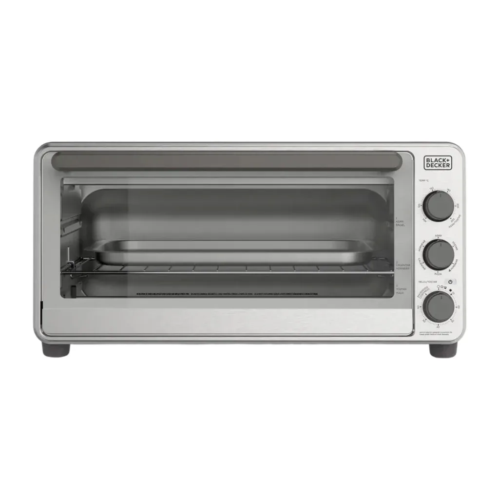 [DTF-BD00513] Black + Decker horno tostador 12 rebanadas 32L extra ancho gris - TO8230-0GDLA