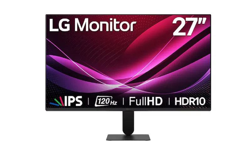 [DTF-LG00058] LG Monitor U4 27" IPS FHD, 144 Hz, HDR10, diseño sin bordes – 27U411B-B