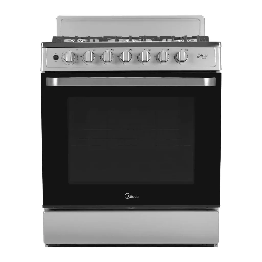 [DTF-MD00144] Midea Cocina De gas de 30" 6 quemadores Acero inoxidable MGS30FS1LIFSSSF