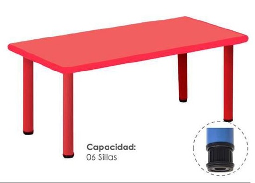 [MA-ESC-01] Mesa para kinder o infantil Rectangular